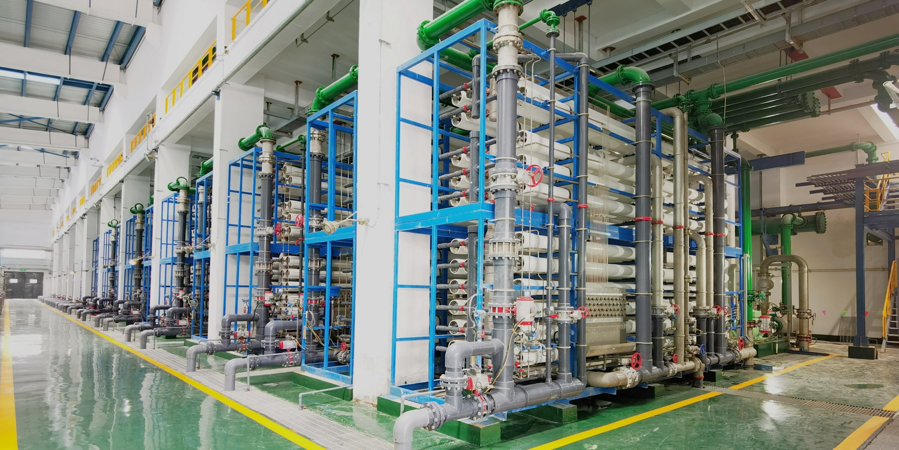 Zhenhai Refining and Chemical expands 15 million tons/year oil refining 1.2 million tons/year ethylene Demiwater Station  38400m3/d（Whole Membrane Method）