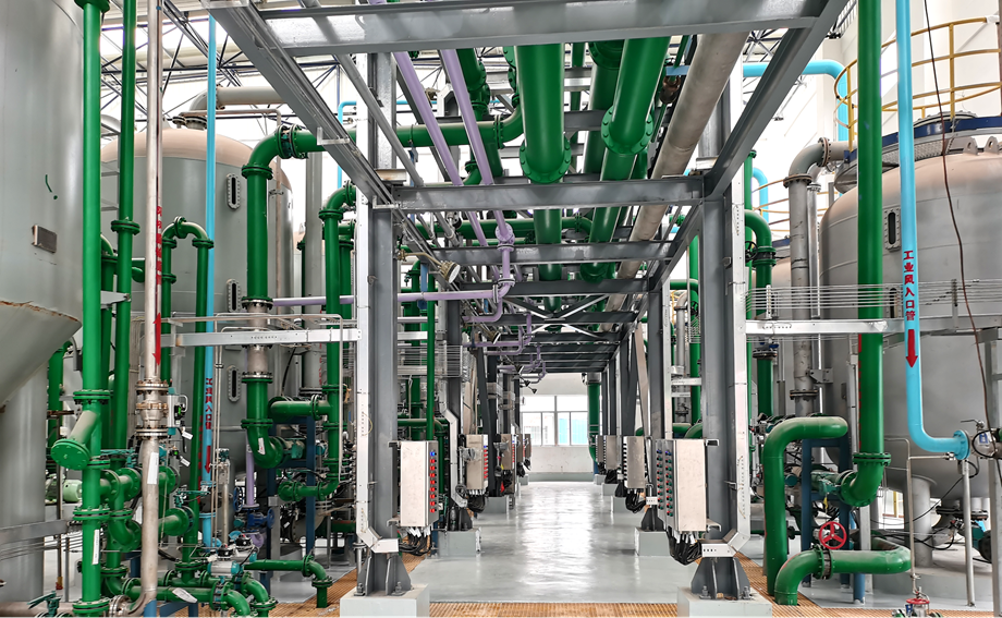 Demiwater Station of Sinopec Maoming Branch Chemical Thermal Power Technical Transformation Project 14400m3/d （Whole ion exchange）